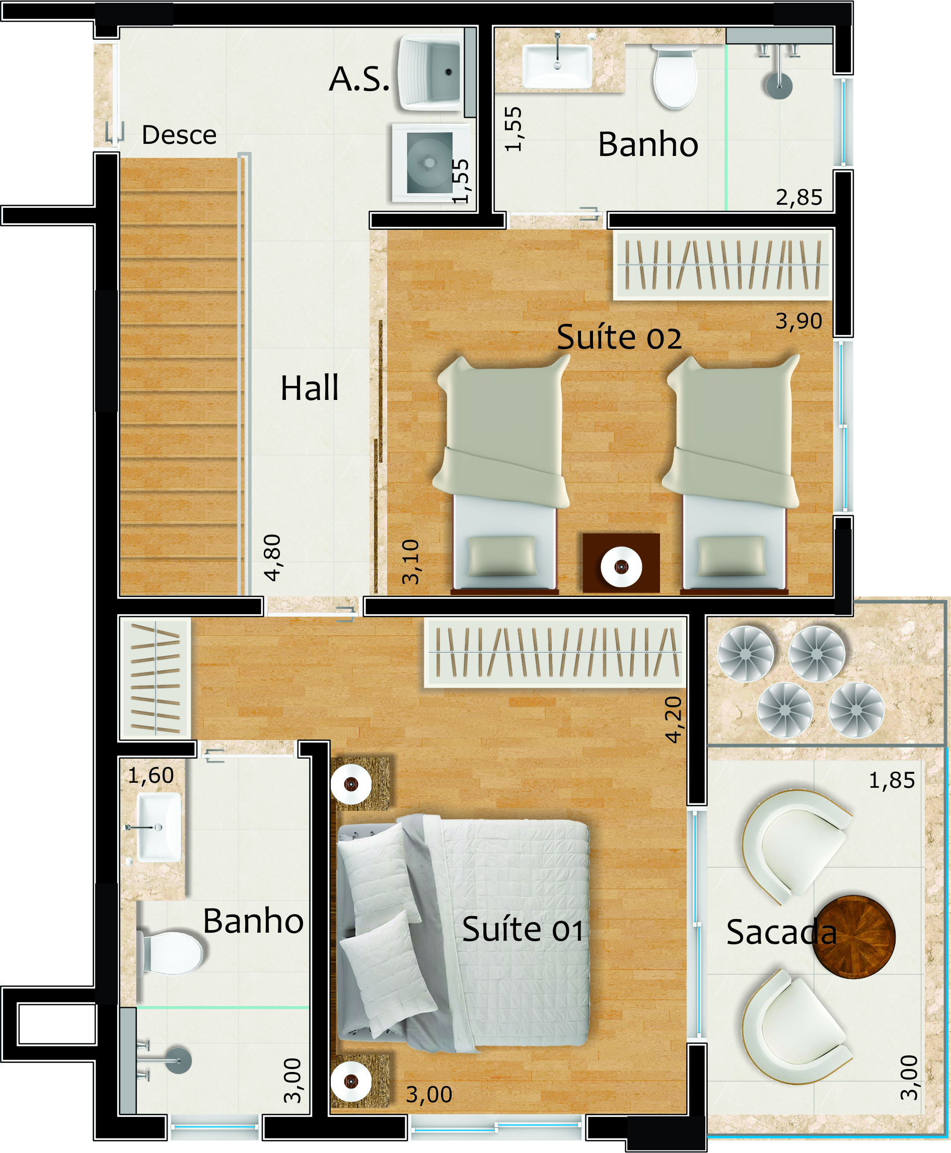 Duplex B — Kanoah Home Resort